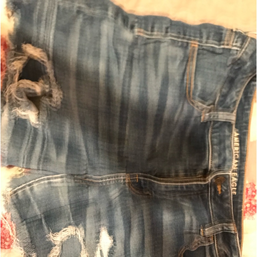 American eagle blue Jean shirts size 16 regular